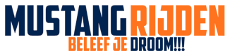 Mustang-rijden.nl logo - klassieke Ford Mustang huren